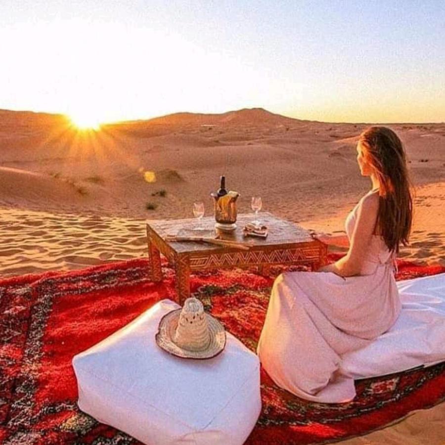 Erg Chebbi Camel Trek Camp Merzouga Exterior photo