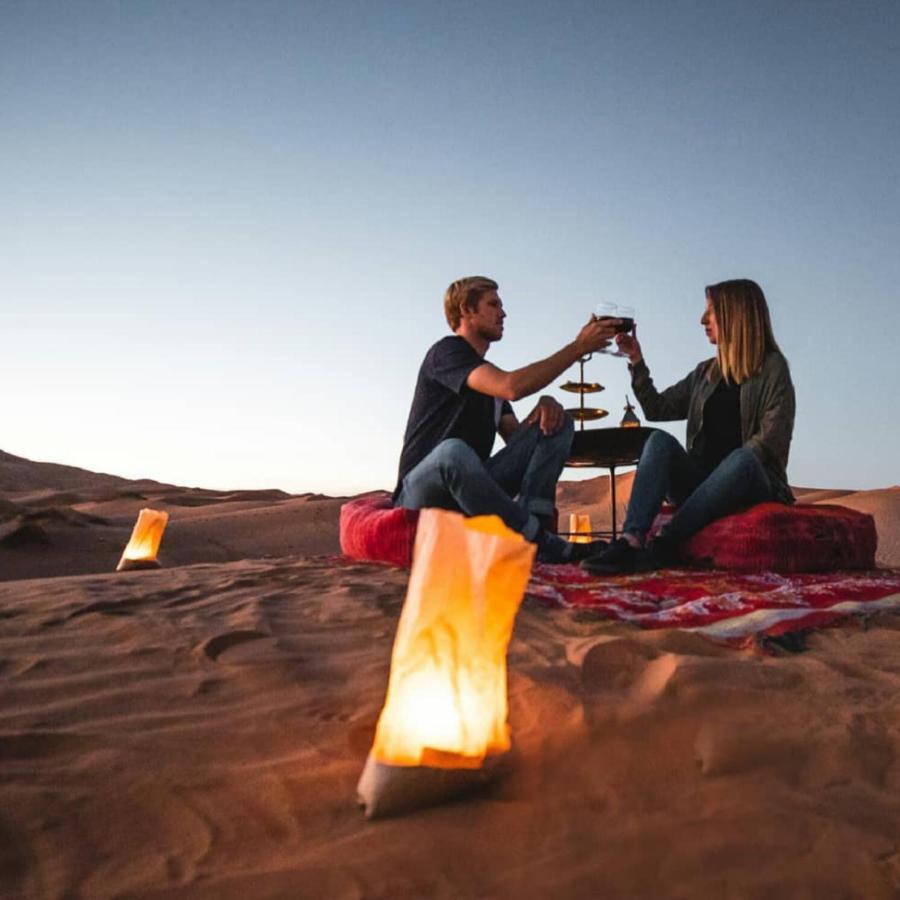 Erg Chebbi Camel Trek Camp Merzouga Exterior photo