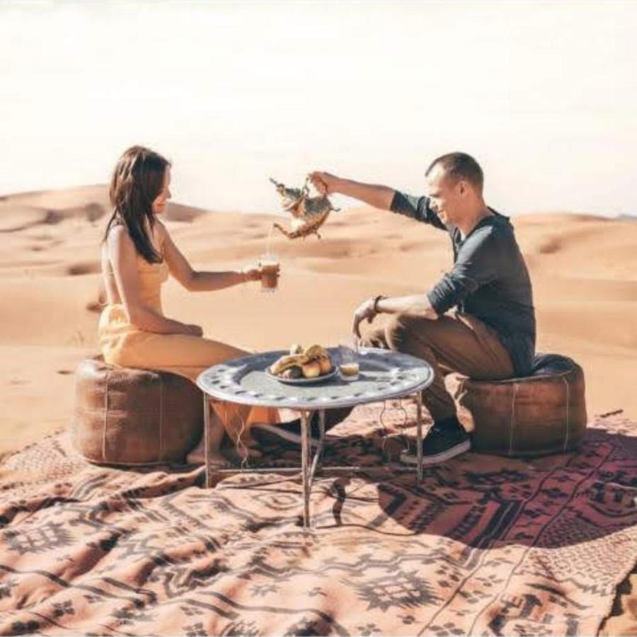 Erg Chebbi Camel Trek Camp Merzouga Exterior photo